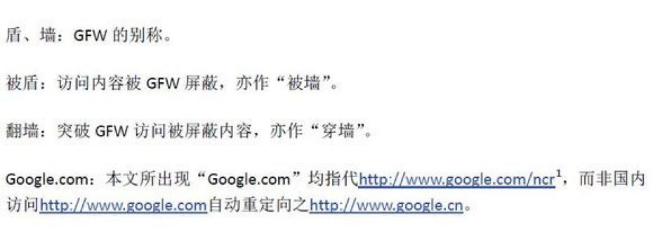 中国防火墙长城GFW的拦截原理概析